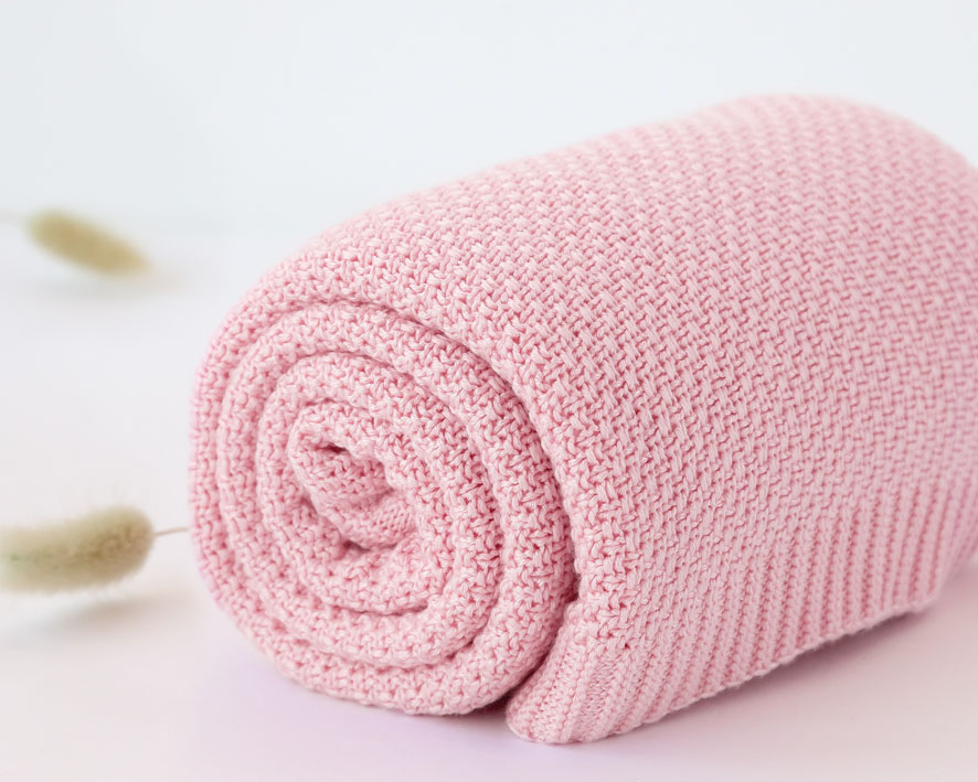 Mantinha em bambu rosa - Kiokids