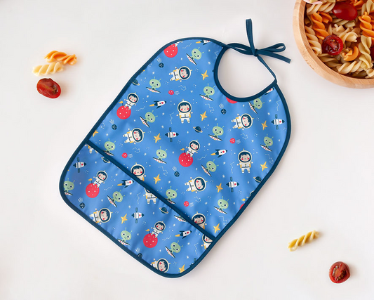 Babete impermeável azul - Kiokids