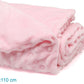 Manta 80X110cms Rosa - Kiokids