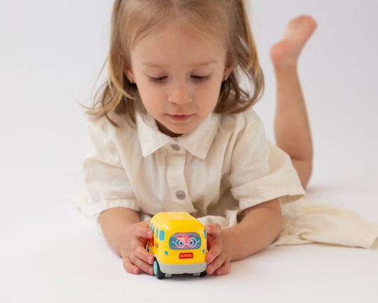 Autocarro escolar com luz e som - Kiokids