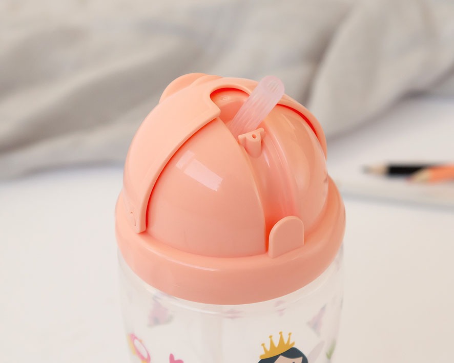 Garrafa rosa 350ml - Kiokids