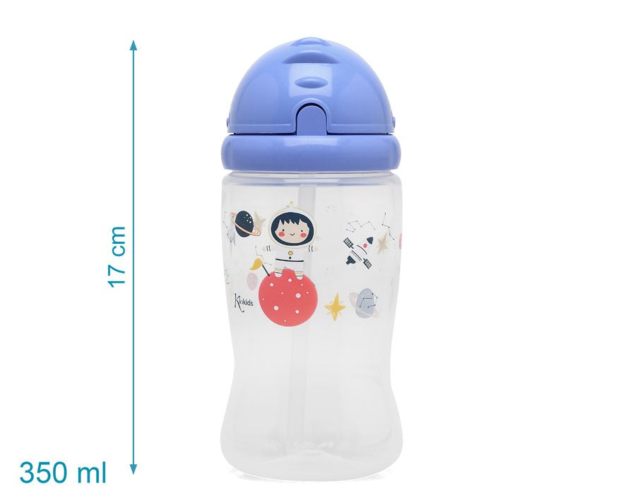 Garrafa azul 350ml - Kiokids