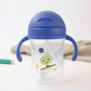 Copo aprendizagem step 3 300ml com pegas azul - Kiokids