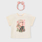T´shirt estampado - Grão bico - Mayoral