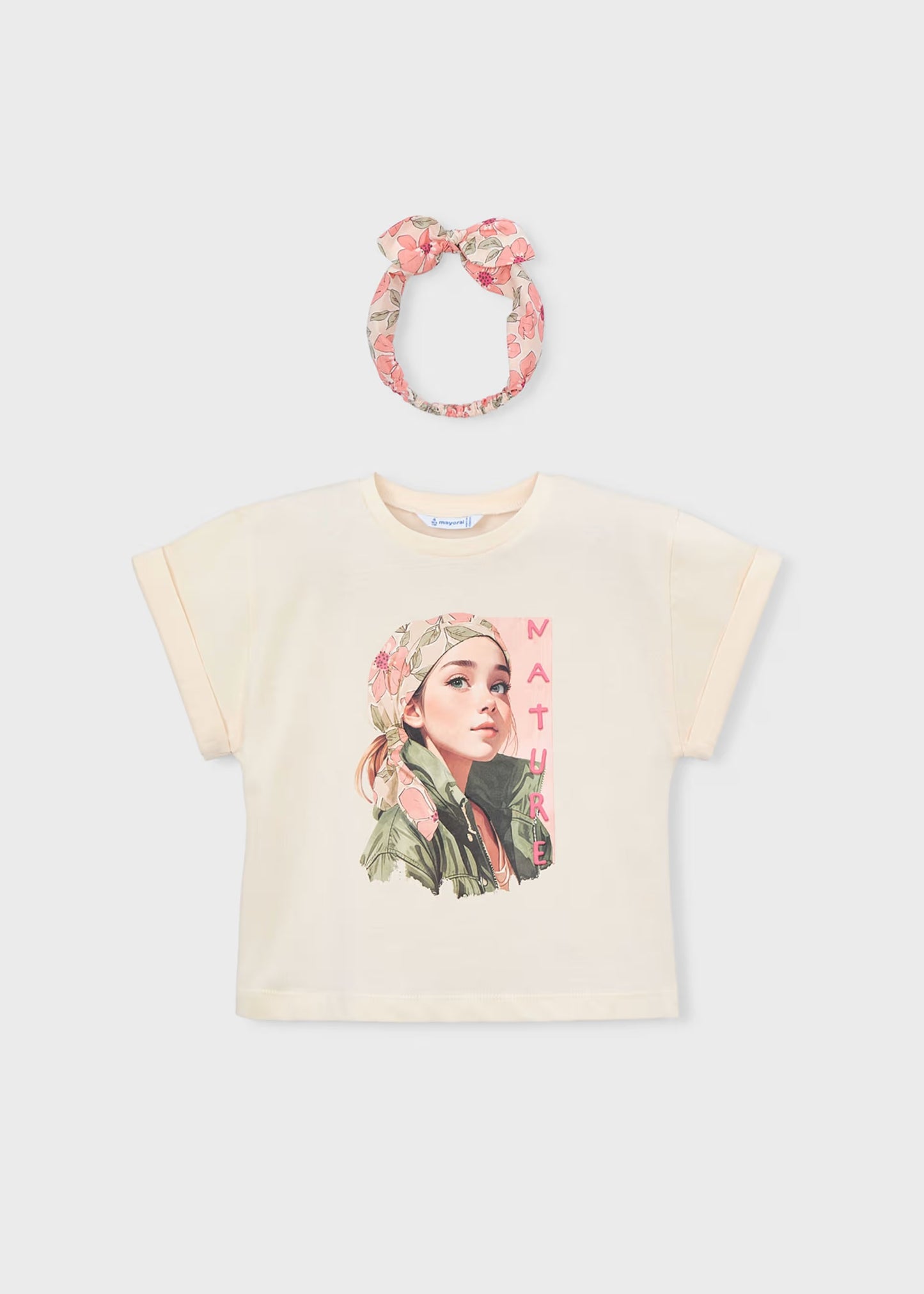 T´shirt estampado - Grão bico - Mayoral