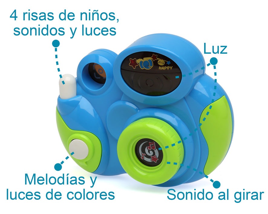 Câmara de fotos azul - Kiokids