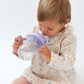 Copo aprendizagem step 3 300ml com pegas lavanda - Kiokids