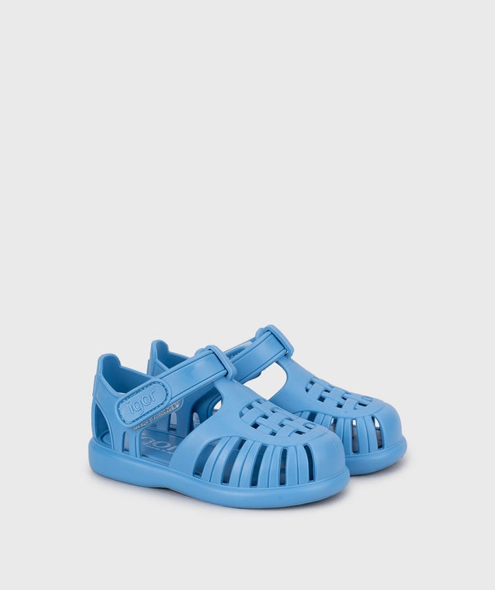 Sandália Tobby Solid Azul V26 - Igor Shoes