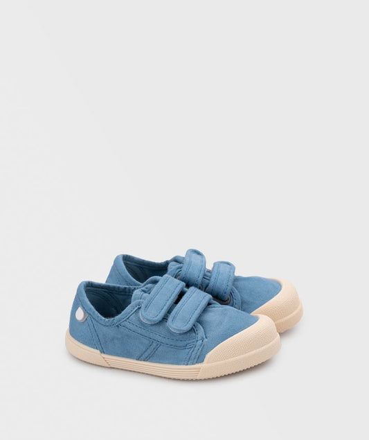 Sapatilhas Lona Velcro Barefoot Jeans - Igor Shoes