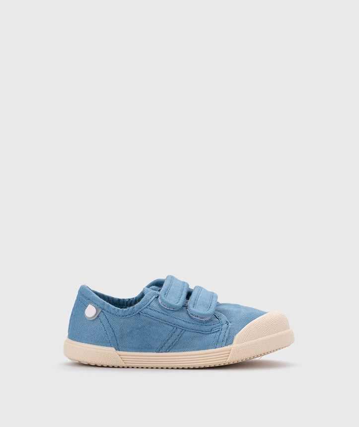 Sapatilhas Lona Velcro Barefoot Jeans - Igor Shoes