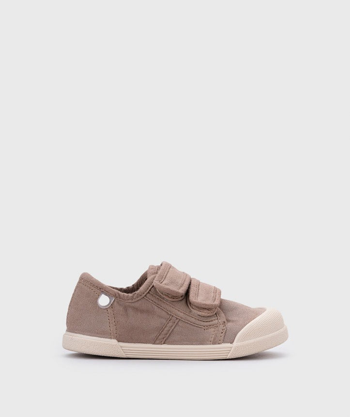 Sapatilhas Lona Velcro Barefoot Cacao - Igor Shoes