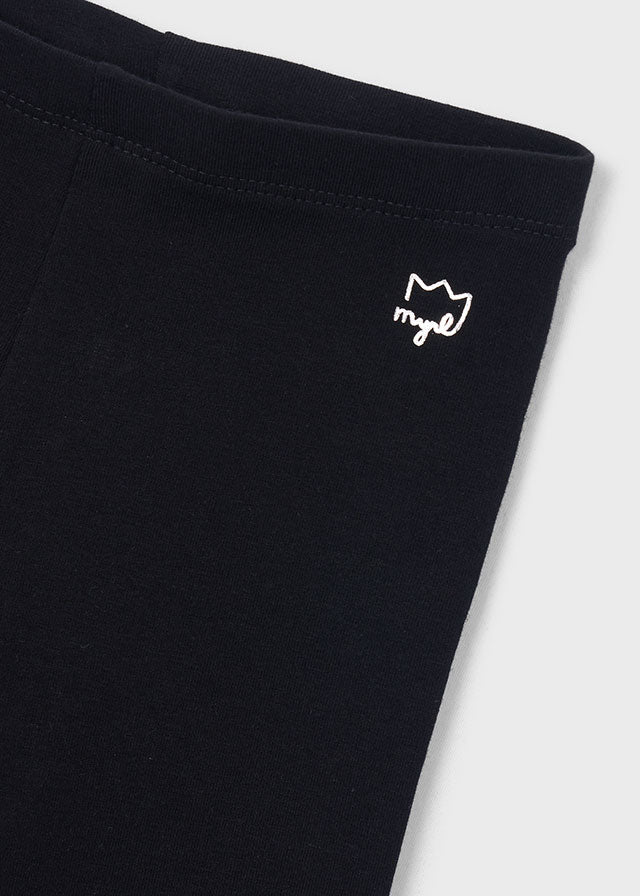 Leggings básicas de elastano para menina Mayoral em Preto - imagem 3