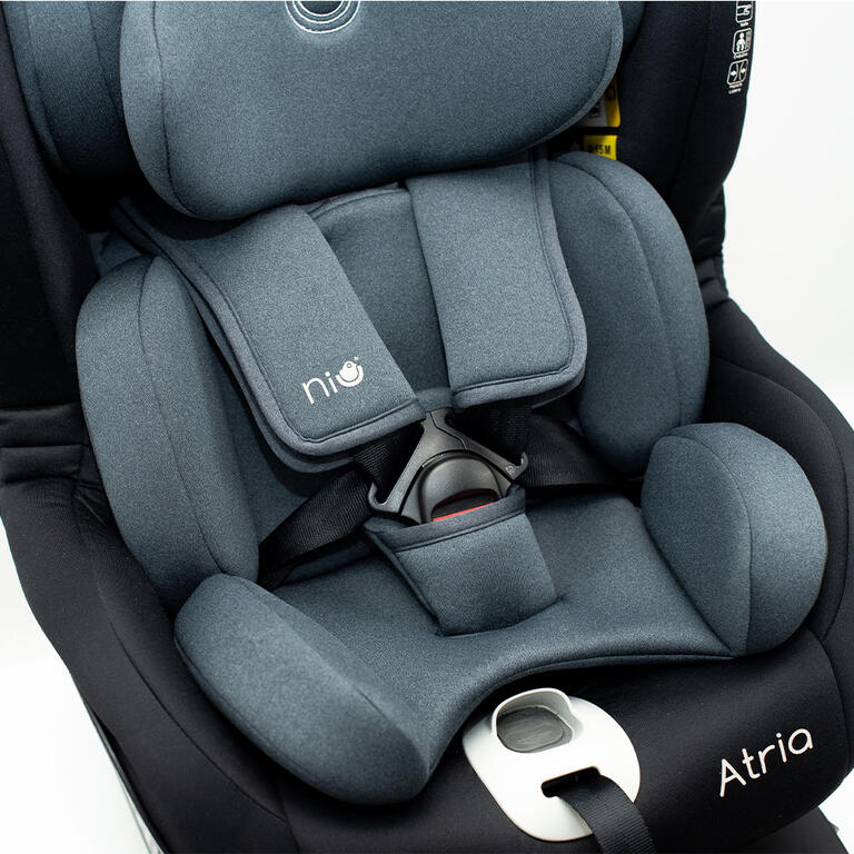 Cadeira auto I-Size 40-105cm rotativa 360º com Isofix ATRIA Preto - NIU