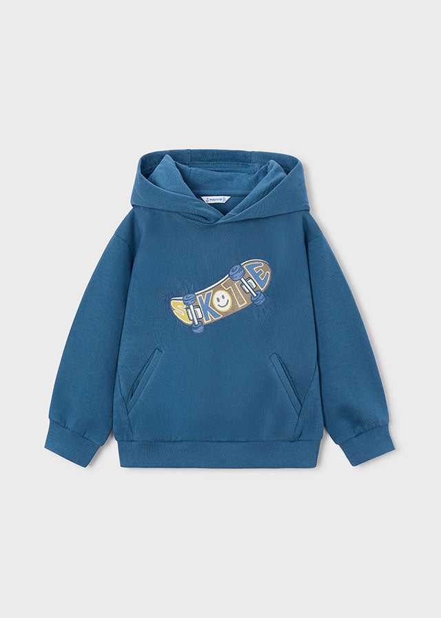 Sweat print relieve para menino Mayoral 4455-56 Glaciar