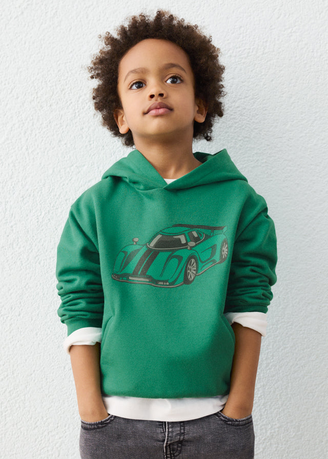 Sweat print relieve para menino Mayoral 4455-57 Acacia