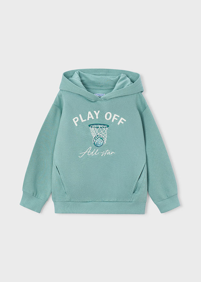 Sweat bordada para menino Mayoral 4456-62 Aquário