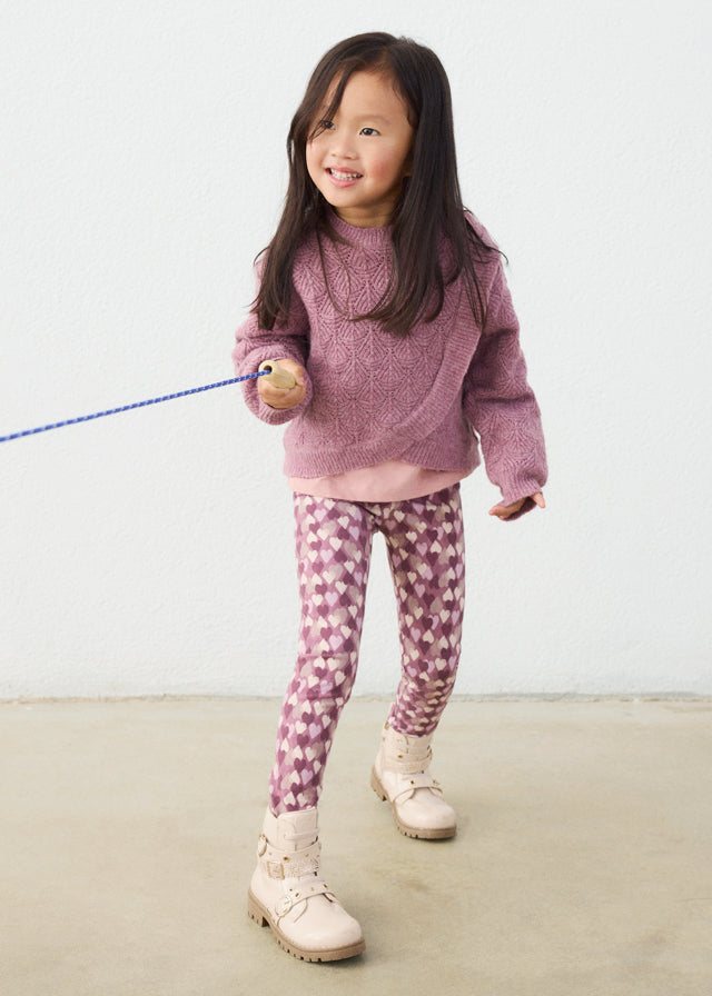 Leggings estampadas Mayoral 4701-70 Violeta