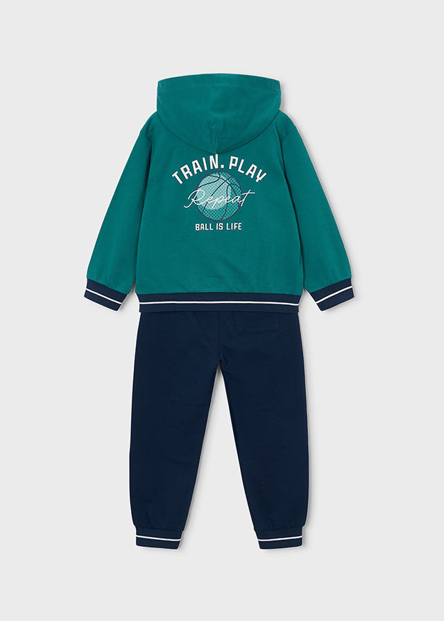Fato de treino print Mayoral 4804-93 Lago