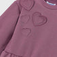 Vestido felpa 3D Mayoral 4911-92 Violeta