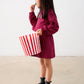 Vestido felpa bordado Mayoral 4917-15 Cherry