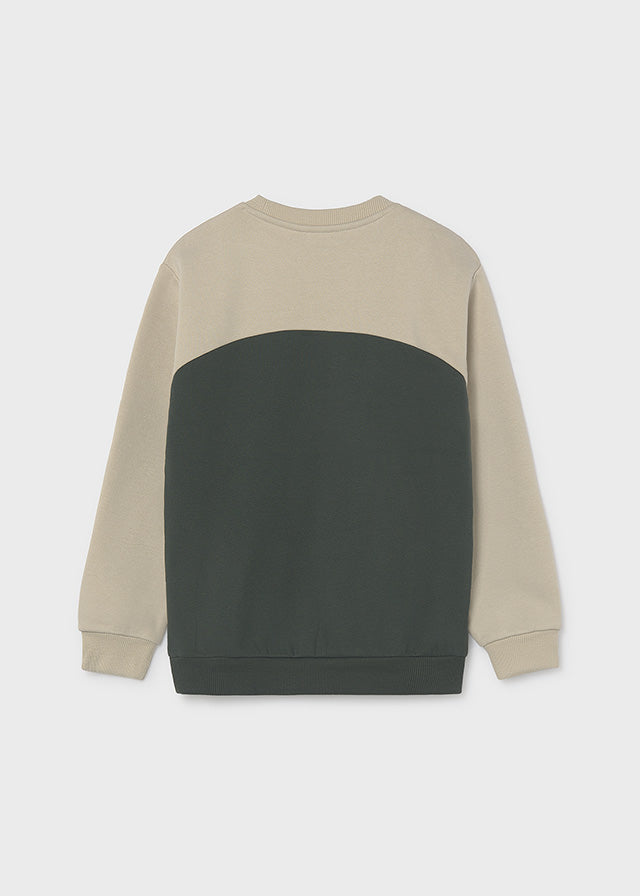 Sweat color block Mayoral 7403-95 Verde