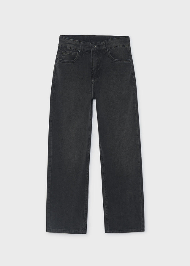 Calças de ganga wide fit Mayoral 7515-44 Preto