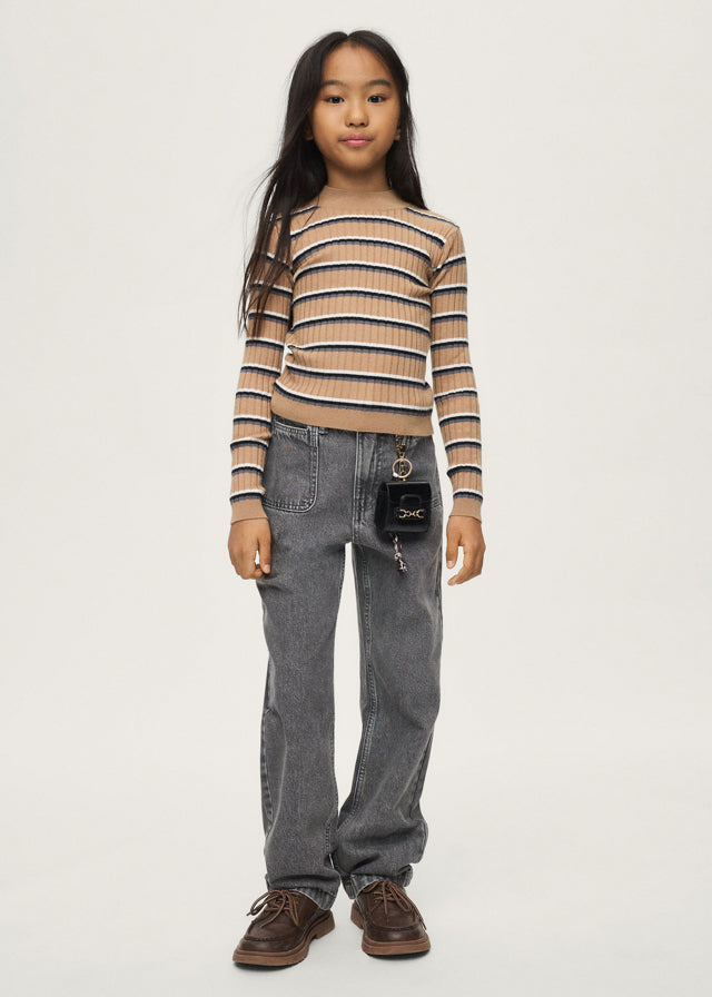 Calças relaxed fit denim Mayoral 7523-92 Grey