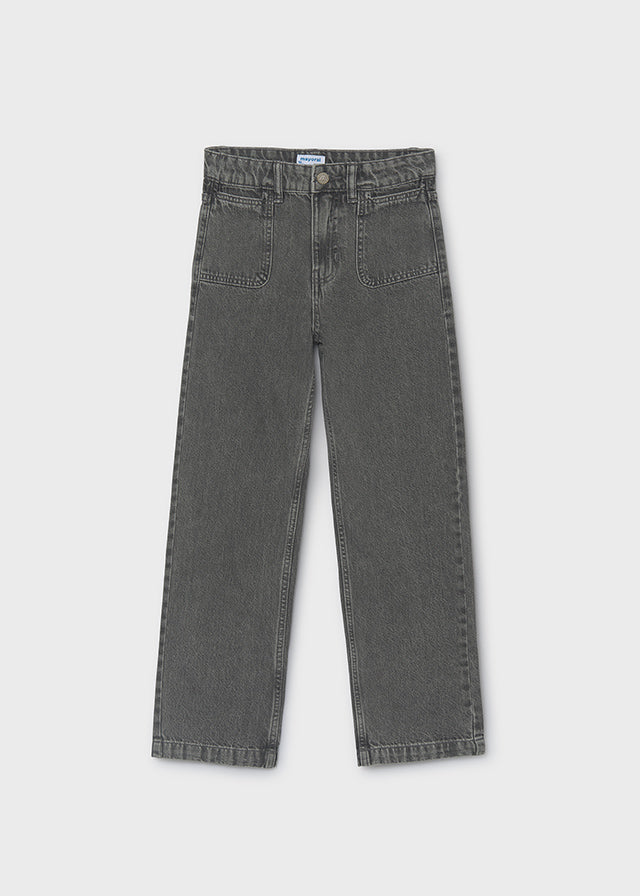 Calças relaxed fit denim Mayoral 7523-92 Grey