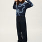 Calças relaxed fit denim Mayoral 7523-93 Super escuro