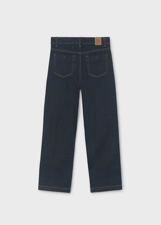Calças relaxed fit denim Mayoral 7523-93 Super escuro