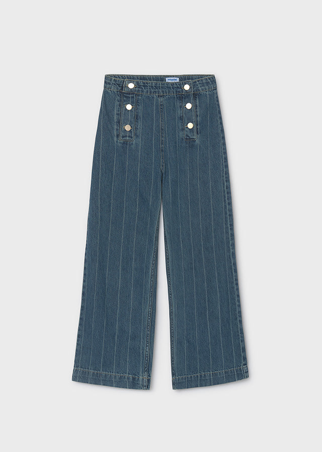 Calças de ganga wide leg Mayoral 7525-88 Base