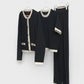 Conjunto de calças twin set Mayoral 7536-63 Preto