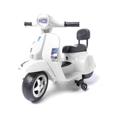 Mota elétrica para crianças Vespa clássica PX150 MINI - 6V