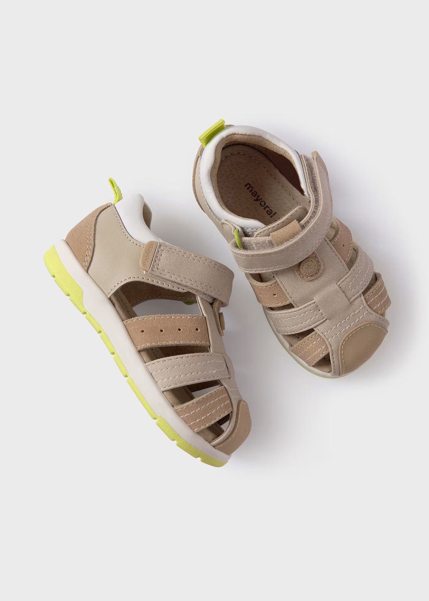 Mayoral sustainable leather sandals for boys 