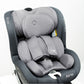 Cadeira auto I-Size 40-105cm rotativa 360º com Isofix ATRIA Cinza - NIU