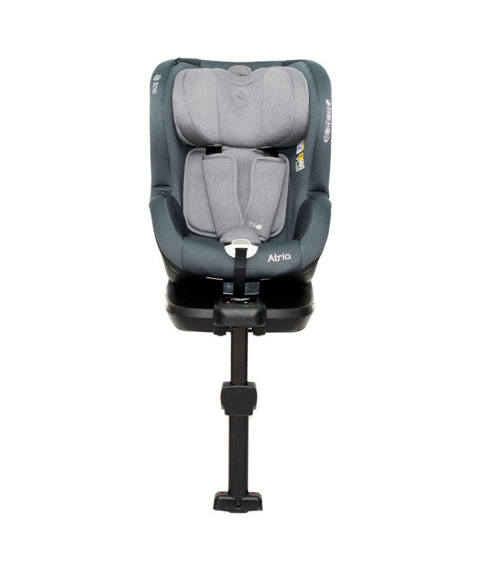 I-Size 40-105cm 360º rotating car seat with Isofix ATRIA Grey - NIU