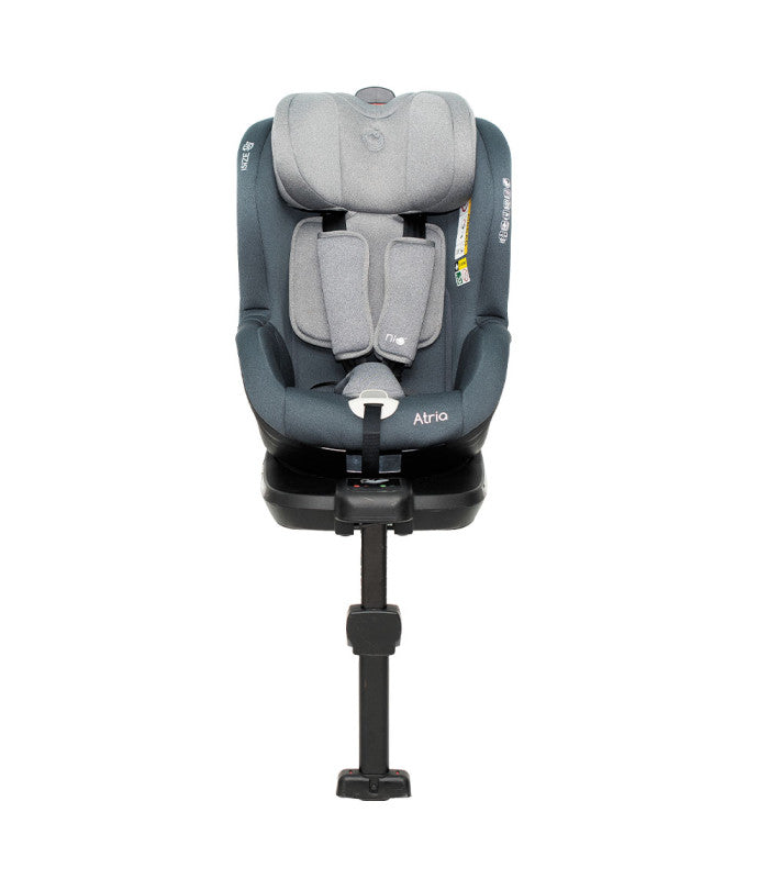 I-Size 40-105cm 360º rotating car seat with Isofix ATRIA Grey - NIU