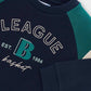 Sweatshirt combinada League para menino Mayoral em Azul - detalhe