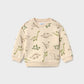 Sweatshirt com dinossauros para bebé menino Mayoral em Light Topo - frente