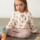 Sweatshirt floral para bebé menina Mayoral em Soja