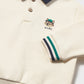 Sweatshirt com gola tipo polo para bebé menino Mayoral em Tofu - detalhe