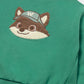 Sweatshirt com raposa para bebé menino Mayoral em Acácia - detalhe