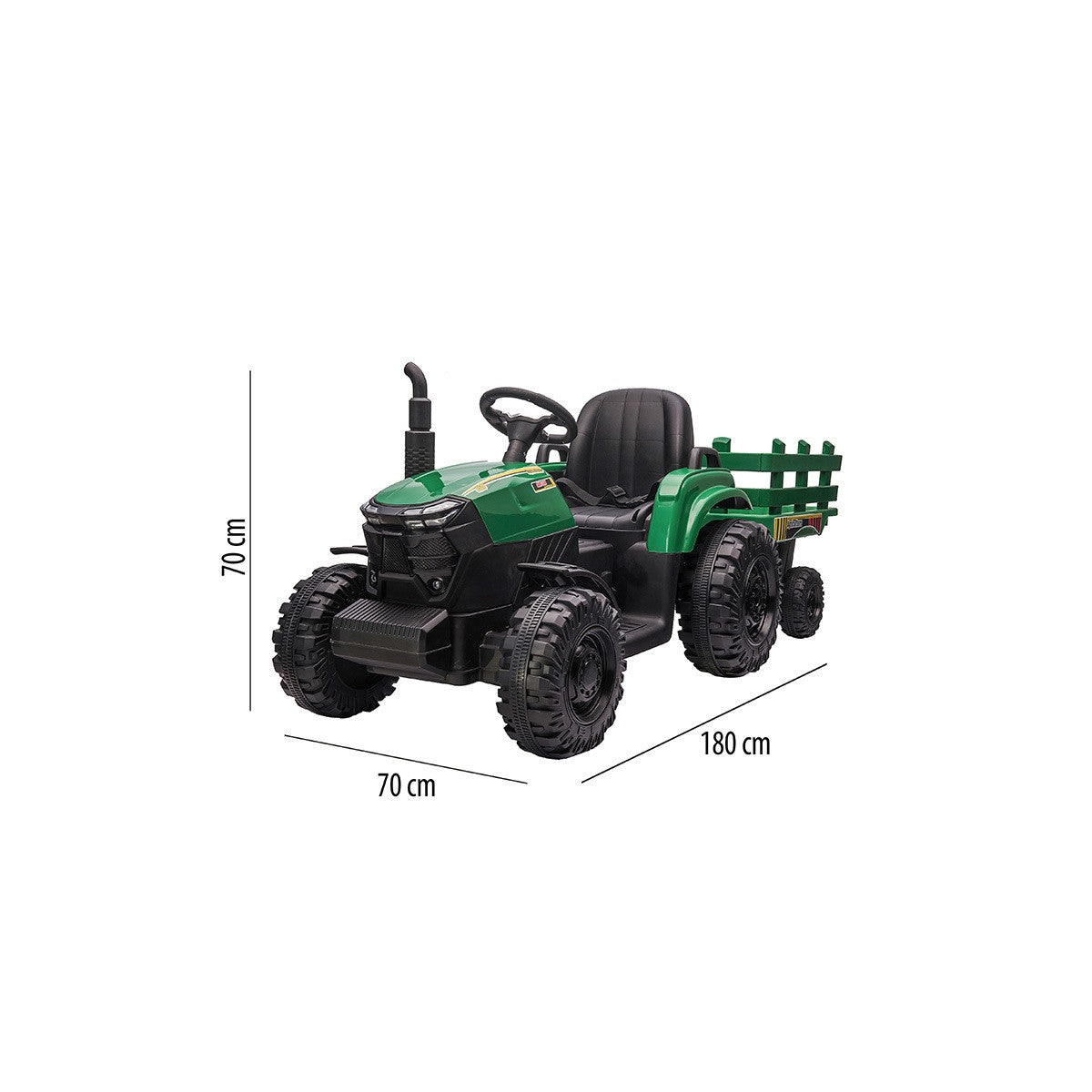 Trator elétrico para criança MAX POWER - 24V