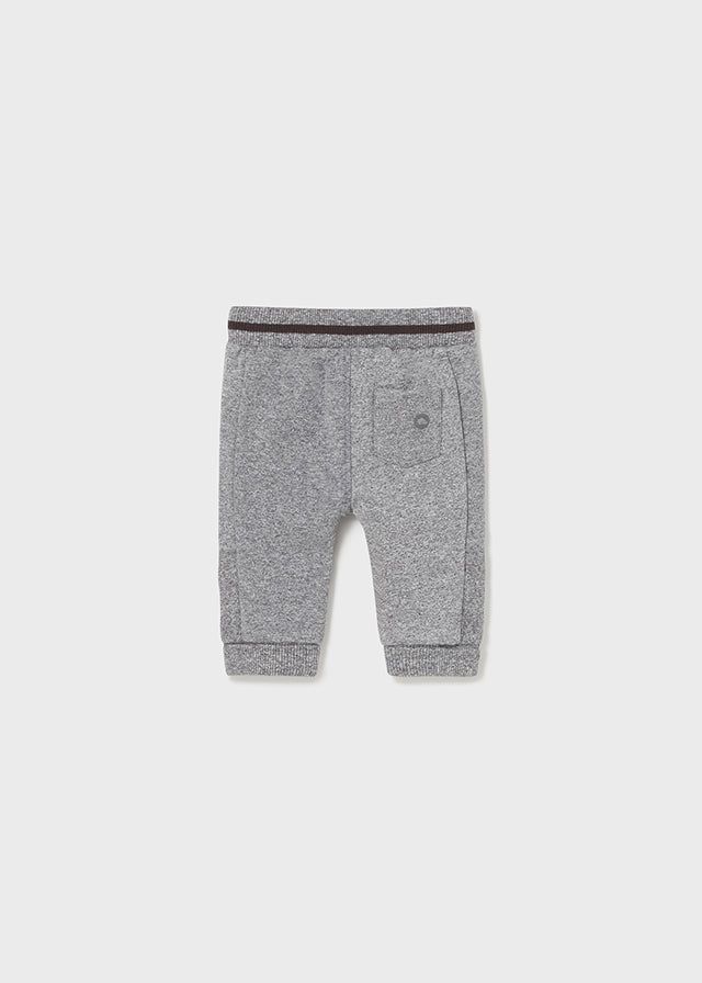 New born gray jogger pants - Mayoral