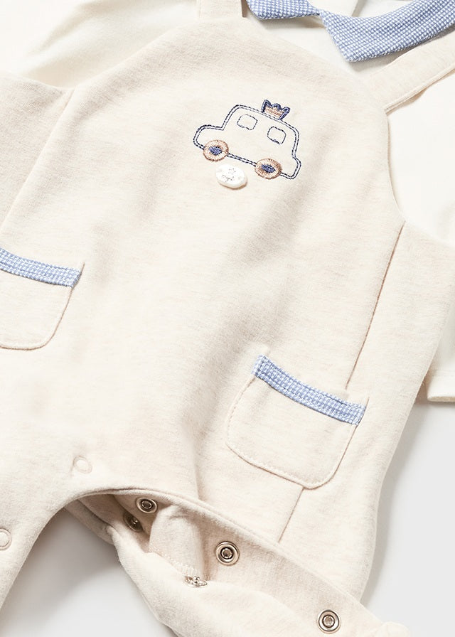 New born boy stroller jumpsuit - Mayoral