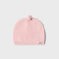 Gorro tricot Better Cotton rosa recém nascido - Mayoral